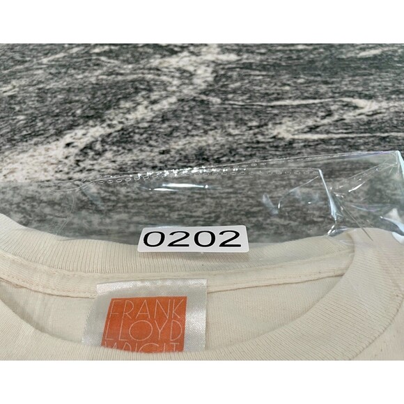 Frank Lloyd Wright T-Shirt Womens Small Graphic Southwest T-Shirt Small Cream S - Picture 14 of 14